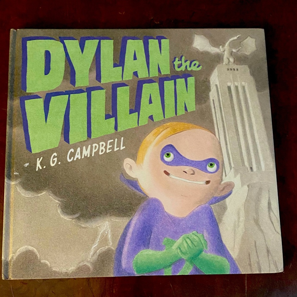 3/$20💕 DYLAN THE VILLIAN hardback book